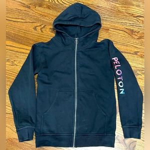 Peloton x Lululemon All Yours Black Full Zip Hoodie Size 4